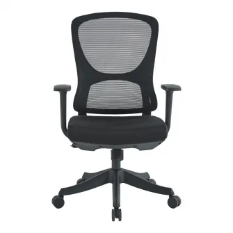 Scaun de birou, Litulo, Negru, 50.5x51x106 cm