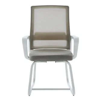 Scaun de birou, Palma, Alb, 52x46x94 cm
