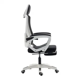 Scaun de birou V2, Meton, Negru, 60x48x128 cm