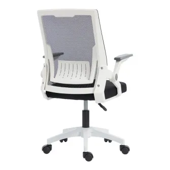 Scaun de birou V2, Penza, Alb, 58x48x102 cm