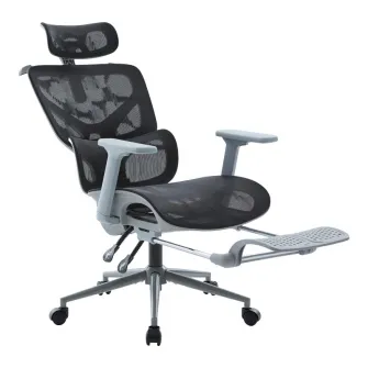 Scaun de birou V2, Vigo, Negru, 70x52x124 cm