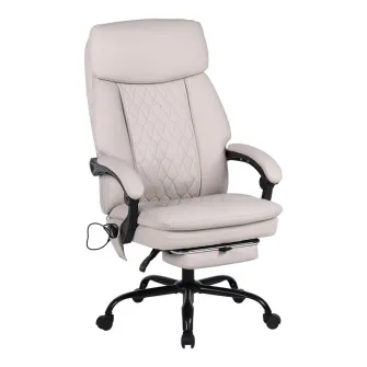 Scaun de birou directorial, Sedici, Bej, 72x63x123 cm