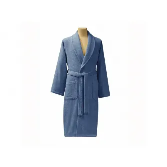 Halat de Baie, Unisex, Soft Albastru, Diverse Marimi (Bumbac 100%)