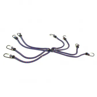 Coarda elastica de fixare tip paianjen cu 8 brate, 60 cm