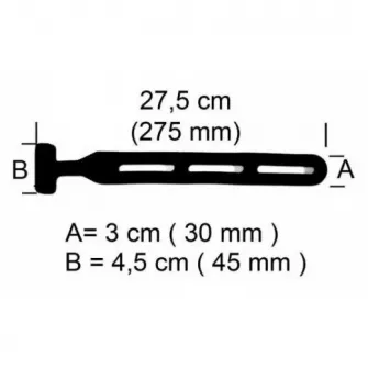 Curea cauciuc MRT GZ2 CARGO-C021, set corzi fixare