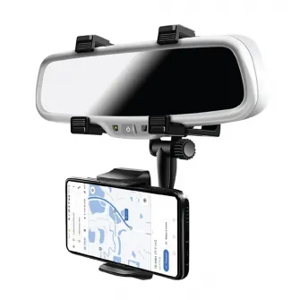 Suport pentru telefon, AMIO, cu prindere pe oglinda