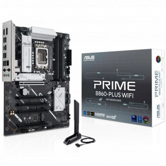 Placa de baza ASUS PRIME B860-PLUS WIFI, LGA1851, Intel B860, ATX
