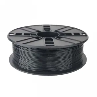 Filament Termoplastic Gembird 3DP-PLA1.75-01-BK, PLA, Negru, 1.75mm, 1kg
