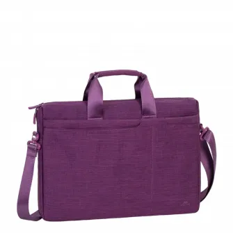 Geanta pentru Laptop RivaCase Biscayne, 15.6, Poliester, Violet