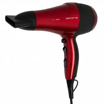 Uscator de par Polaris PHD2077i, 2000W, Rosu