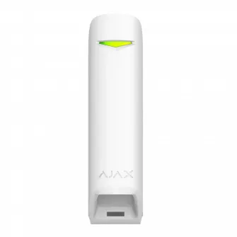 Ajax Wireless Security Narrow Beam Motion Detector MotionProtect Curtain, White