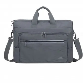 Geanta pentru Laptop RivaCase 7531, 16", Poliester RPET ECO-FRIENDLY, Gri