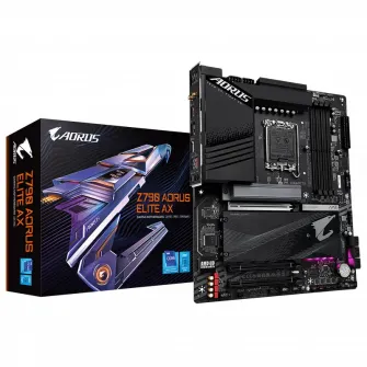 Placa de baza Gigabyte Z790 AORUS ELITE AX, LGA1700, Intel Z790, ATX