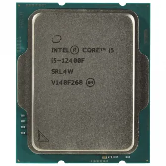 Procesor IntelВ® Coreв„ў i5-12400F Alder Lake, 2.5GHz, 18MB, fara grafica integrata, Socket 1700
