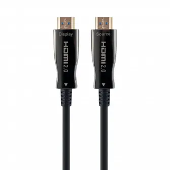 Cablu Video Cablexpert CCBP-HDMI-AOC-50M-02, HDMI (M) - HDMI (M), 50 m, Negru