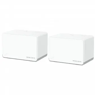 Sistem Mesh Wi-Fi Mercusys Halo H70X(2-pack), AX1800, Dual-Band, Wi-Fi 6, MU-MIMO, cu acoperire completa pentru casa