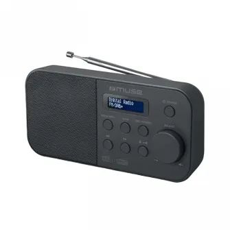 Radio portabil MUSE M-109 DB, Negru