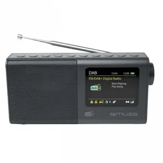 Radio portabil MUSE M-117 DB, Negru