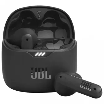 Casti audio in ear JBL Tune Flex, True Wireless, Bluetooth, Active Noise Cancelling, IPX4, JBL Sound Fit, Negru