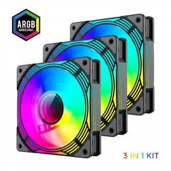 Ventilator PC Gamemax KF300, 120 mm