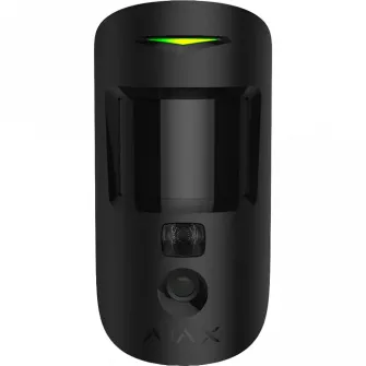 Detector de miscare Ajax MotionCam (PhOD) Black, Negru