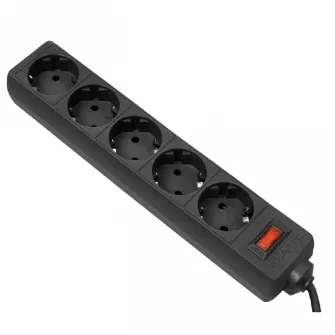 Surge Protector for UPS, 1,8m, 5 Sockets, Ultra Power