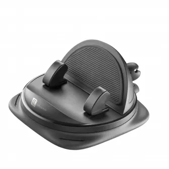Suport pentru smartphone Cellularline Dash Hub 360, Negru