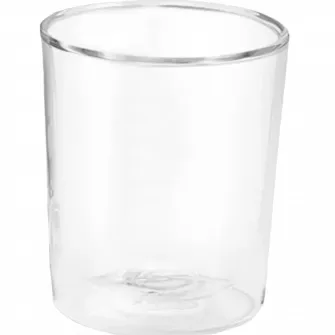 Set de pahare DeLongh DLSC318, 400 ml, 2 buc, Transparent