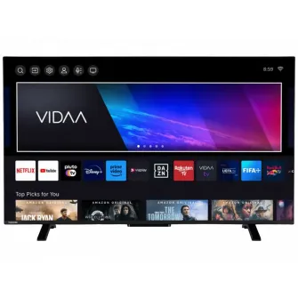 50" LED SMART TV Toshiba 50UV2463DG, 3840x2160 4K UHD, VIDAA U OS, Negru