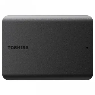 HDD portabil extern Toshiba Canvio Basics, 1 TB, Negru (HDTB510EK3AA)