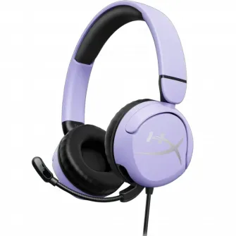 Casti gaming HyperX Cloud Mini, Cu fir, Lavanda