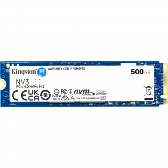 Unitate SSD Kingston NV3, 500GB, SNV3S/500G