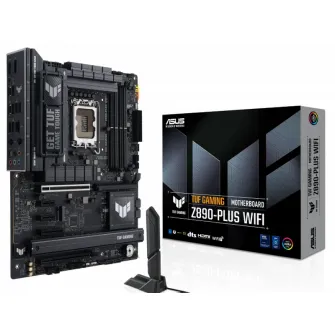 Placa de baza ASUS TUF GAMING Z890-PLUS WIFI, LGA1851, Intel Z890, ATX