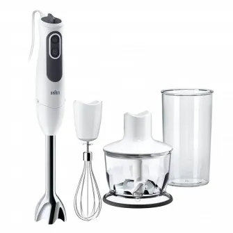 Blender de mana Braun MQ 3135 WH, Alb