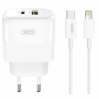 Incarcator XO L137, 20W, Alb