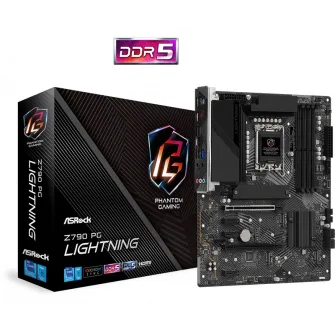 Placa de baza ASRock Z790 PG LIGHTNING, LGA1700, Intel Z790, ATX