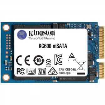 Unitate SSD Kingston KC600, 512GB, SKC600MS/512G