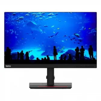 Monitor de birou Lenovo ThinkVision T23i-20 23, IPS 1920x1080 FHD, Negru