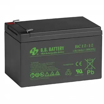 Acumulator UPS B.B. BC12-12, 12V 12