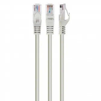 Patch cord Cablexpert PP6U-3M, Cat6 UTP, 3m, Gri