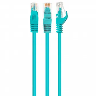 Patch cord Cablexpert PP6U-5M/G, Cat6 UTP, 5m, Verde