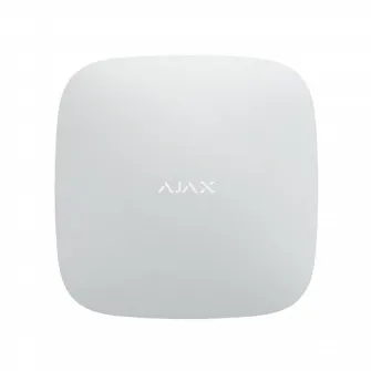 Panou inteligent de control al alarmei Ajax Hub 2 Plus, Alb