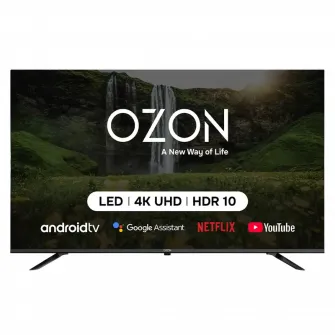 50" LED SMART TV OZON U50Z8000R, 3840x2160 4K UHD, Android TV, Negru