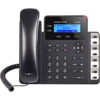 Telefon IP Grandstream GXP1628, Negru