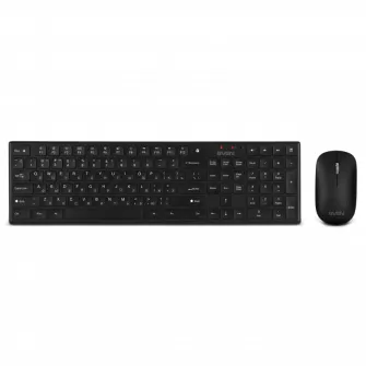 Set Tastatura + Mouse SVEN KB-C2550W, Fara fir, Negru