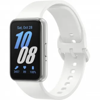 Ceas inteligent Samsung Galaxy Fit 3, Argintiu